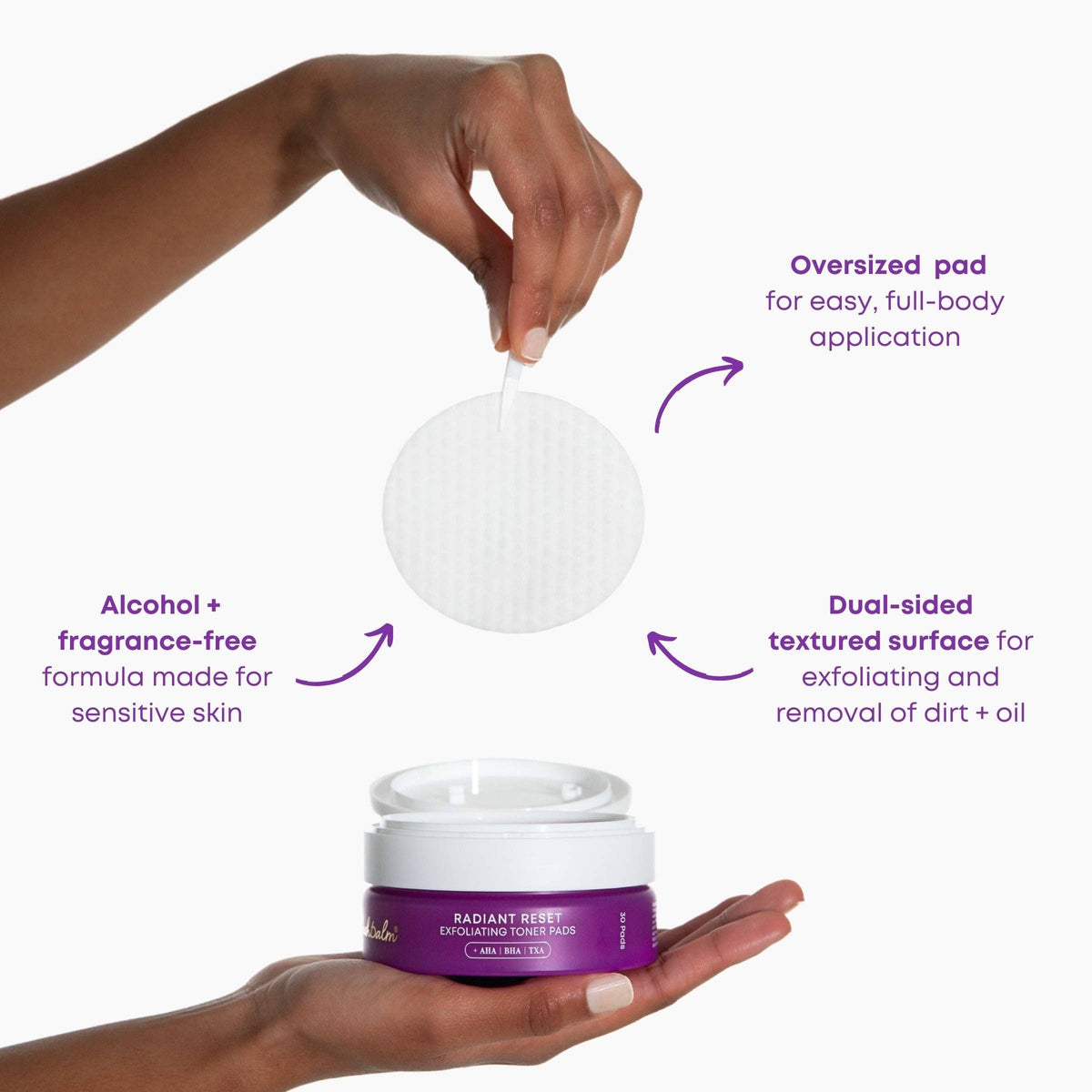 Radiant Reset Exfoliating Toner Pads (30)