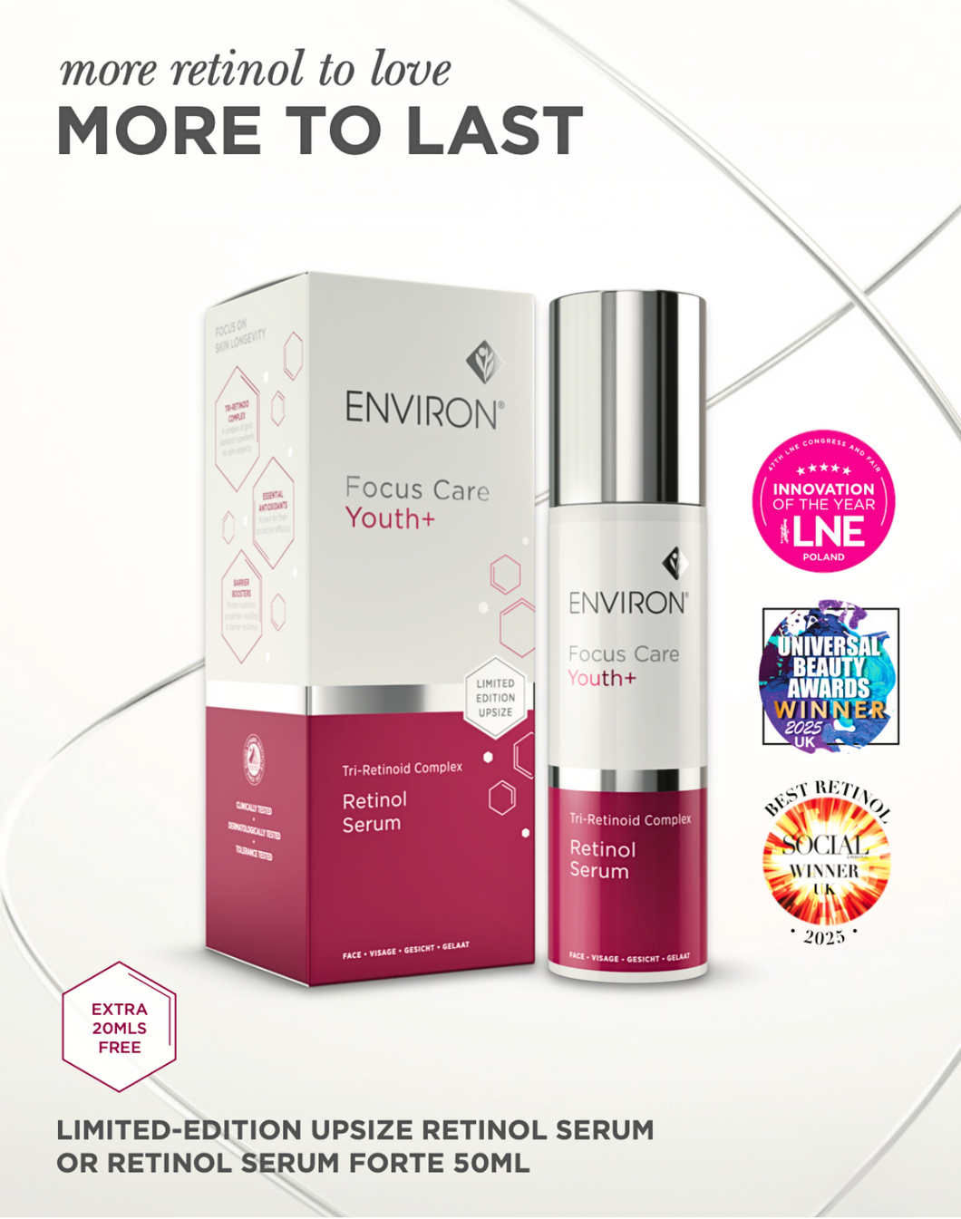 LIMITED EDITION Tri-Retinoid Complex Retinol Serum 50 ml