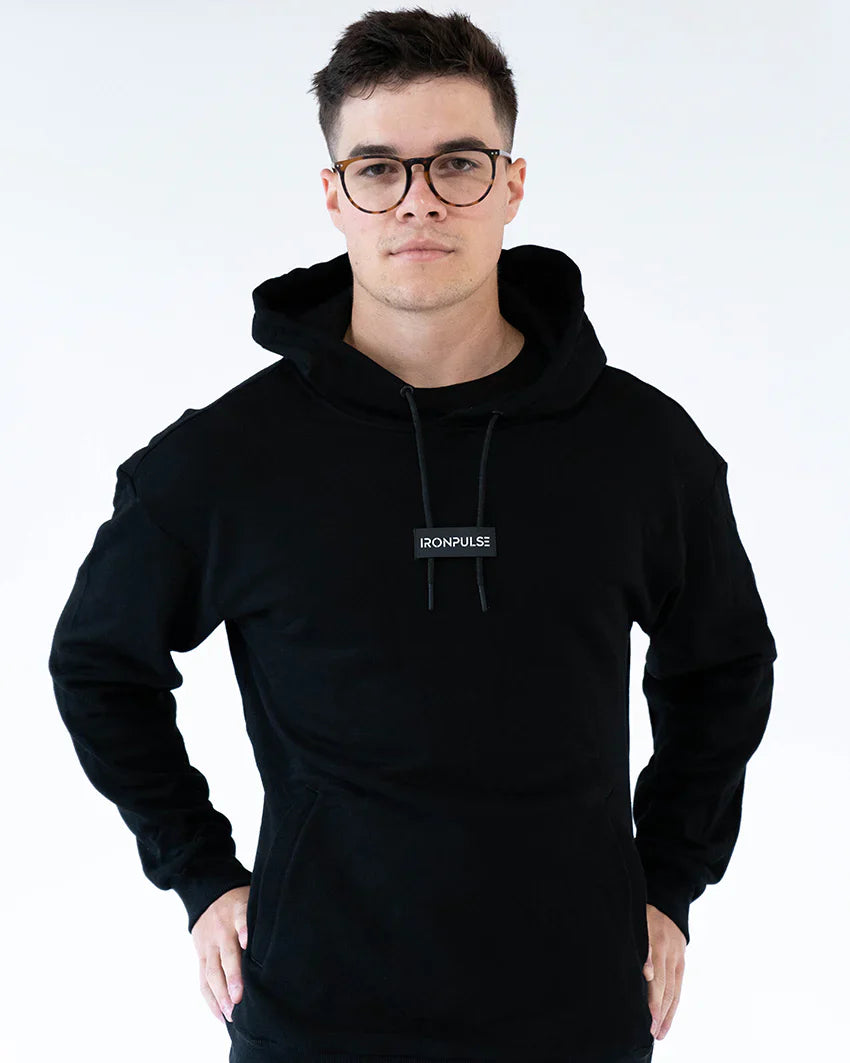Iron Pulse Black Hoodie *Final Sale*