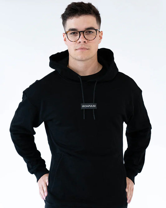 Iron Pulse Black Hoodie *Final Sale*