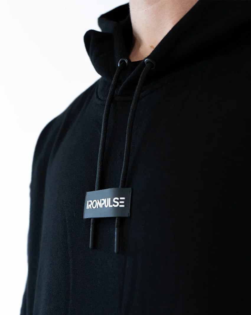 Iron Pulse Black Hoodie *Final Sale*