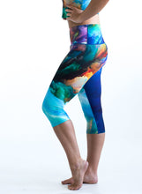 Load image into Gallery viewer, Watercolor Capris *FINAL SALE*
